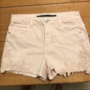 High waisted shorts